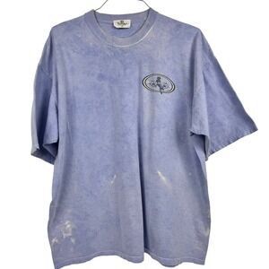 VTG 90s Jimmy Buffett's Margaritaville New Orleans Acid Wash Cotton T-Shirt 2XL